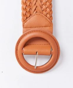 Show Me Your Mumu Accessories Nalani Braided Belt ~ Tan