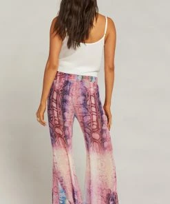 Show Me Your Mumu Roberts Party Pants ~ Rainbow Python Bottoms