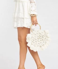 Show Me Your Mumu Cleobella X Mumu Francesca Crochet Bag ~ White New Mu 24 Show Me Your Mumu Cleobella X Mumu Francesca Crochet Bag ~ White New Mu