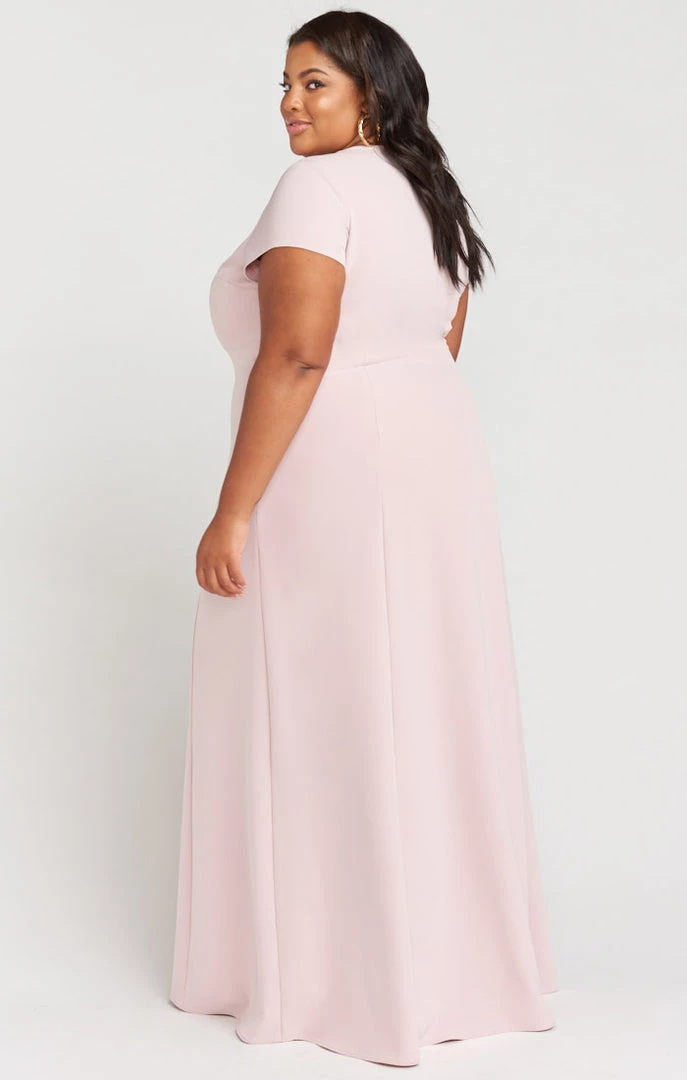 Show Me Your Mumu Bridesmaids Dresses Geneva Gown ~ Vintage Rose Stretch Crepe 11 Show Me Your Mumu Bridesmaids Dresses Geneva Gown ~ Vintage Rose Stretch Crepe