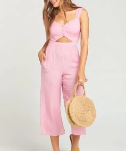 Show Me Your Mumu Brighton Jumpsuit ~ Primrose Silky Dots Rompers