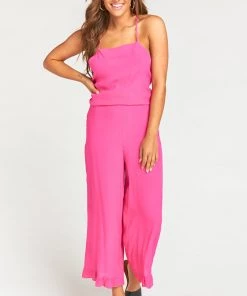 Show Me Your Mumu Waverly Pants ~ Hot Pink