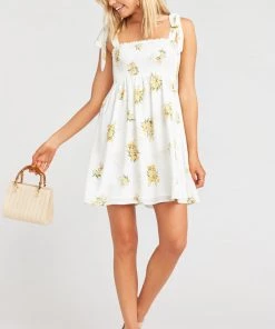 Show Me Your Mumu Sunny Tie Dress ~ Sunny Side Floral Maternity
