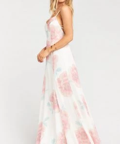 Show Me Your Mumu Godshaw Goddess Gown ~ GWSXMUMU Wedding Bells Floral