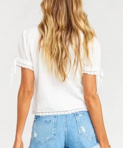 Show Me Your Mumu Clothes Thea Top ~ White 9 Show Me Your Mumu Clothes Thea Top ~ White