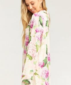 Show Me Your Mumu Beau Sleep Shirt ~ First Look Hydrangea Clothes