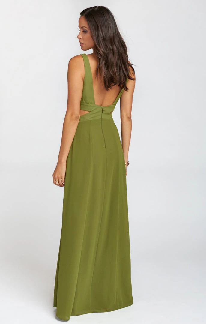 Show Me Your Mumu Kendra Maxi Dress ~ Dusty Olive Chiffon New Mu 5 Show Me Your Mumu Kendra Maxi Dress ~ Dusty Olive Chiffon New Mu
