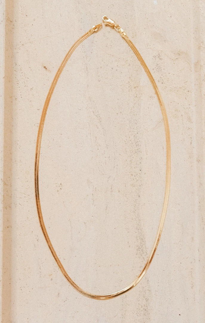 Show Me Your Mumu Adira Snake Chain Necklace ~ Gold New Mu 4 Show Me Your Mumu Adira Snake Chain Necklace ~ Gold New Mu