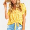 Show Me Your Mumu Mahalo Top ~ Maui Marigold New Mu