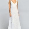 Show Me Your Mumu Dresses Jenn Maxi Dress ~ Lovers Lace White