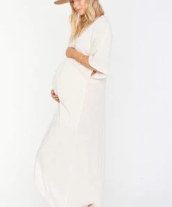 Show Me Your Mumu Get Twisted Maxi Dress ~ Shell White New Mu 17 Show Me Your Mumu Get Twisted Maxi Dress ~ Shell White New Mu