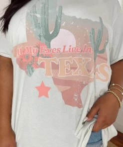 Show Me Your Mumu Airport Tee ~ Exes In Texas Graphic