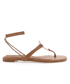 Show Me Your Mumu Billini Aisha Wrap Up Sandals ~ Sugar Brown New Mu
