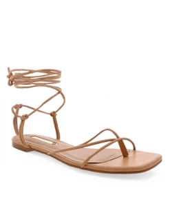 Show Me Your Mumu Billini Amina Wrap Up Sandals ~ Desert Tan New Mu
