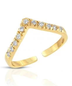 Show Me Your Mumu Miranda Frye Ada Midi Ring ~ 18K Gold Plated