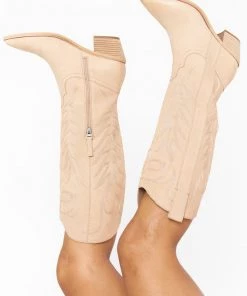 Show Me Your Mumu Dolce Vita Solei Western Boot ~ Dune
