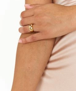 Show Me Your Mumu Accessories Miranda Frye Margot Ring ~ 18K Gold Plated
