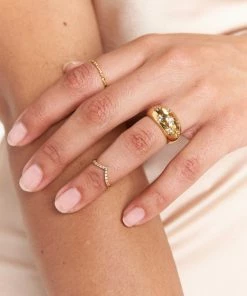 Show Me Your Mumu Miranda Frye Ada Midi Ring ~ 18K Gold Plated