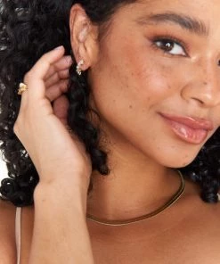 Show Me Your Mumu Miranda Frye Ansley Stud Earrings ~ 18K Gold Plated