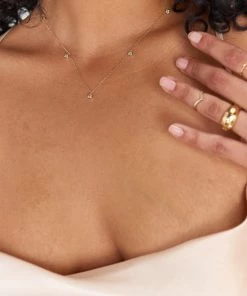 Show Me Your Mumu Miranda Frye Shea Charm Necklace ~ 18K Gold Plated