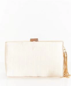Show Me Your Mumu Belle Clutch Bag ~ Champagne New Mu