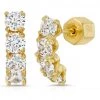 Show Me Your Mumu Miranda Frye Ansley Stud Earrings ~ 18K Gold Plated
