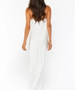 Show Me Your Mumu Tuscany Maxi Slip Dress ~ Ivory Luxe Satin 16 Show Me Your Mumu Tuscany Maxi Slip Dress ~ Ivory Luxe Satin