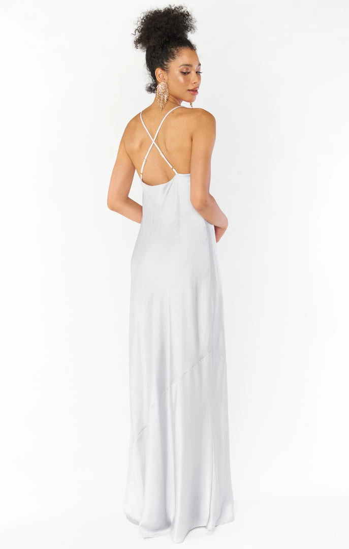 Show Me Your Mumu Tuscany Maxi Slip Dress ~ Silver Luxe Satin Dresses 5 Show Me Your Mumu Tuscany Maxi Slip Dress ~ Silver Luxe Satin Dresses