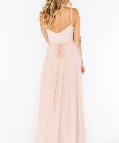 Show Me Your Mumu Bridesmaids Dresses Olivia Overskirt ~ Dusty Blush Tulle