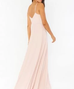 Show Me Your Mumu Faith Maxi Dress ~ Dusty Blush Crisp