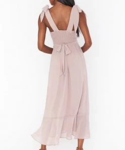 Show Me Your Mumu Claire Midi Dress ~ Soft Beige Chiffon 17 Show Me Your Mumu Claire Midi Dress ~ Soft Beige Chiffon