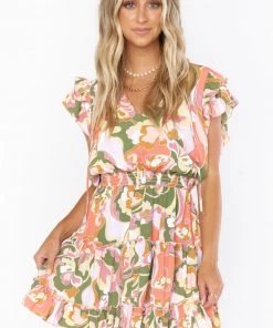 Show Me Your Mumu Wild Dreams Mini Dress ~ Retro
