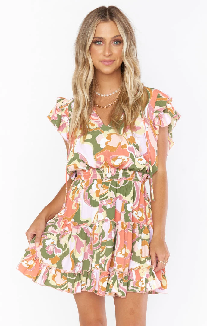 Show Me Your Mumu Wild Dreams Mini Dress ~ Retro 3 Show Me Your Mumu Wild Dreams Mini Dress ~ Retro