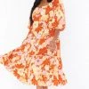 Show Me Your Mumu Elaina Midi Dress ~ Party Poppy Blooms New Mu