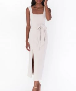 Show Me Your Mumu Dresses Eden Midi Dress ~ Show Me The Ring Stretch