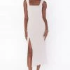 Show Me Your Mumu Dresses Eden Midi Dress ~ Show Me The Ring Stretch