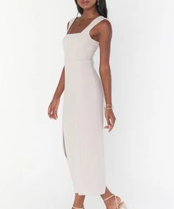 Show Me Your Mumu Dresses Eden Midi Dress ~ Show Me The Ring Stretch