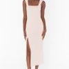 Show Me Your Mumu Eden Midi Dress ~ Dusty Blush Stretch