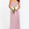 Show Me Your Mumu Wedding Guest Dresses Godshaw Goddess Gown ~ Antique Rose Chiffon