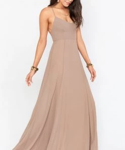 Show Me Your Mumu Godshaw Goddess Gown ~ Dune Chiffon