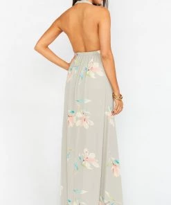 Show Me Your Mumu Luna Halter Dress ~ Lily Showers Dresses