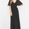 Show Me Your Mumu Emily Empire Maxi Dress ~ Black Chiffon Bridesmaids Dresses