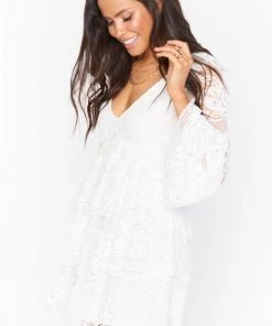 Show Me Your Mumu Dresses Chateau Dress ~ White Lace