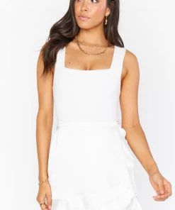 Show Me Your Mumu Larson Mini Skirt ~ Ivory Luxe Satin Bottoms 16 Show Me Your Mumu Larson Mini Skirt ~ Ivory Luxe Satin Bottoms