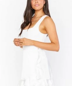 Show Me Your Mumu Larson Mini Skirt ~ Ivory Luxe Satin Bottoms 17 Show Me Your Mumu Larson Mini Skirt ~ Ivory Luxe Satin Bottoms