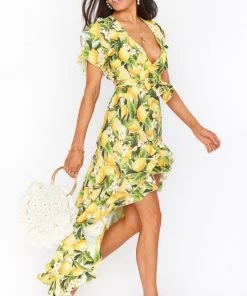 Show Me Your Mumu Bottoms Angelina High Low Skirt ~ Citrus Stretch 18 Show Me Your Mumu Bottoms Angelina High Low Skirt ~ Citrus Stretch