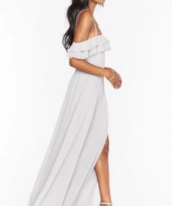 Show Me Your Mumu Bridesmaids Dresses Emma Ruffle Maxi Dress ~ Dove Grey Chiffon 19 Show Me Your Mumu Bridesmaids Dresses Emma Ruffle Maxi Dress ~ Dove Grey Chiffon