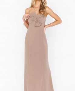 Show Me Your Mumu Harper Gown ~ Dune Stretch Bridesmaids Dresses
