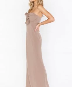 Show Me Your Mumu Harper Gown ~ Dune Stretch Bridesmaids Dresses