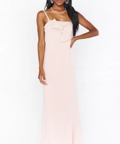 Show Me Your Mumu Bridesmaids Dresses Harper Gown ~ Dusty Blush Stretch